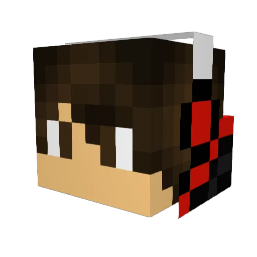 Semtheman30 Minecraft avatar head, 3D render