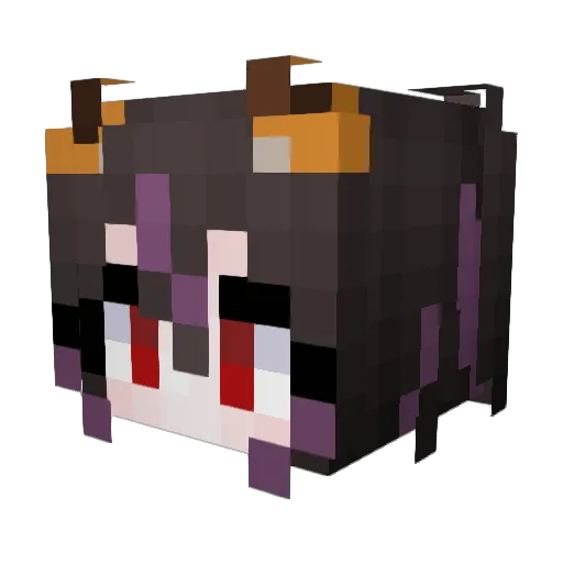 Semum01 Minecraft avatar head, 3D render