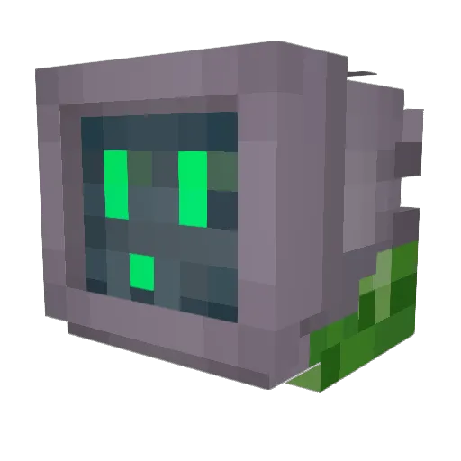 SenFlin Minecraft avatar head, 3D render