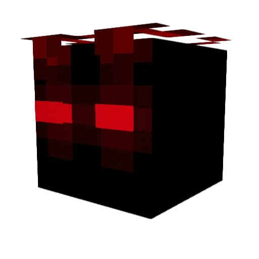 SenZerikan Minecraft avatar head, 3D render