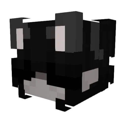 Senasaro Minecraft avatar head, 3D render
