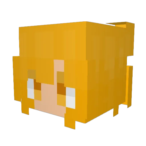 Minecraft-Avatar von Sende114: Kopf als 3D-Render