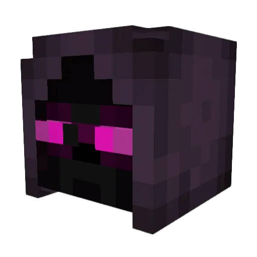 Sendium Minecraft avatar head, 3D render