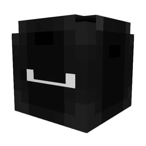 Sengez Minecraft avatar head, 3D render