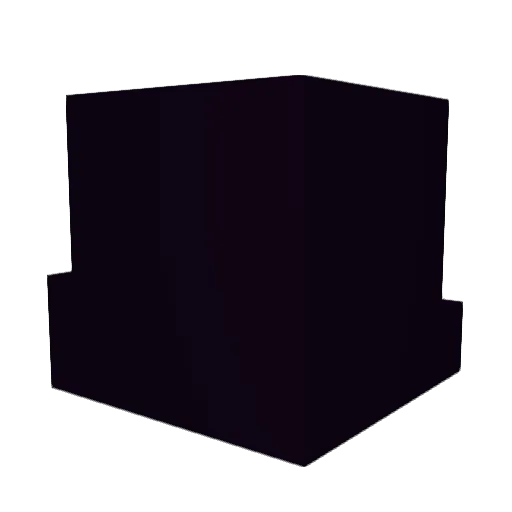 Senicsam Minecraft avatar head, 3D render