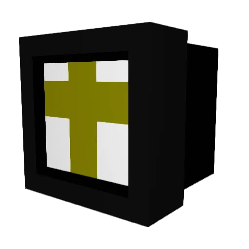 SeniorH Minecraft avatar head, 3D render