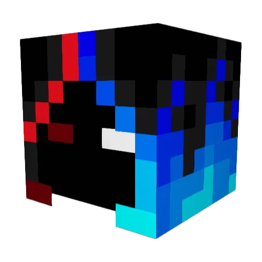 Sennes10 Minecraft avatar head, 3D render