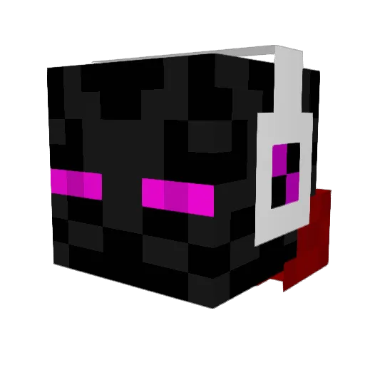 Senor Minecraft avatar head, 3D render