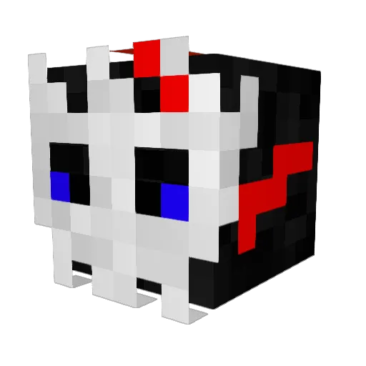 SenorBootyBandit Minecraft avatar head, 3D render