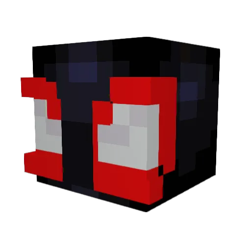 SenorZane Minecraft avatar head, 3D render