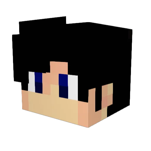 Senor_Architect Minecraft avatar head, 3D render