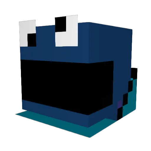 Senor_Pecan Minecraft avatar head, 3D render