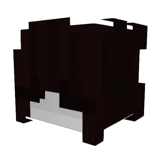 Senor_quantum Minecraft avatar head, 3D render