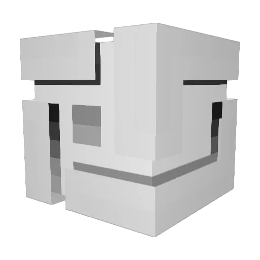 Senox947 Minecraft avatar head, 3D render