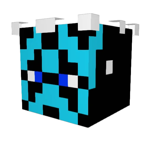 SenpaiHastings Minecraft avatar head, 3D render
