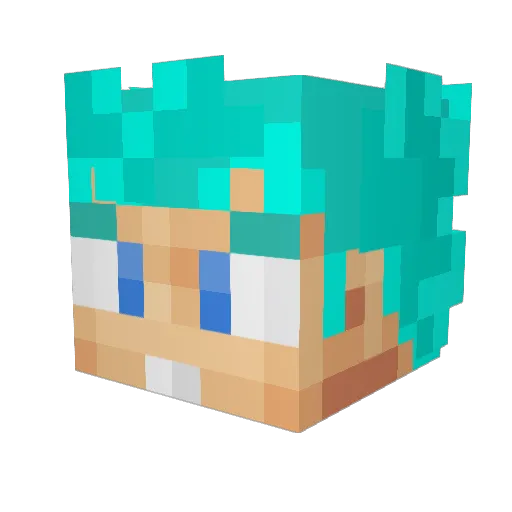 SensationalRy Minecraft avatar head, 3D render