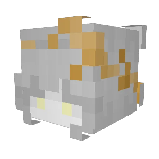 SenseiHarambe Minecraft avatar head, 3D render