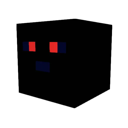 SenseiMichel Minecraft avatar head, 3D render