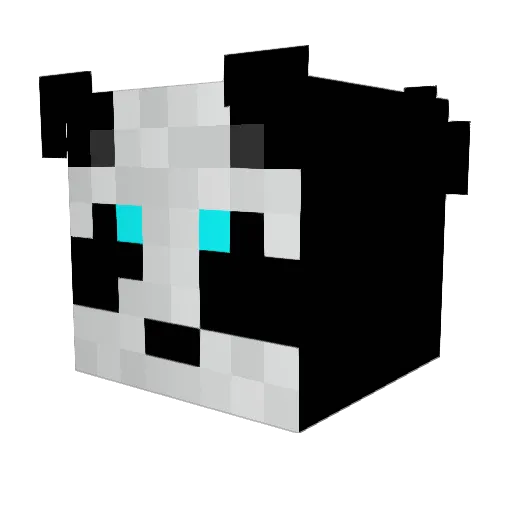 Sensei_Wu514 Minecraft avatar head, 3D render