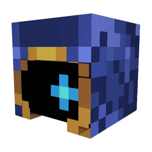Senshi10 Minecraft avatar head, 3D render