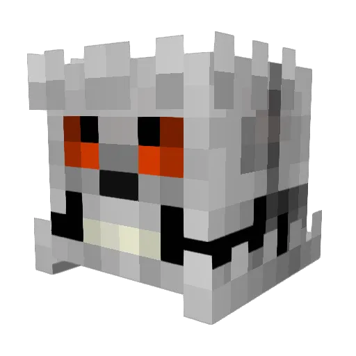 SensoryDreams Minecraft avatar head, 3D render