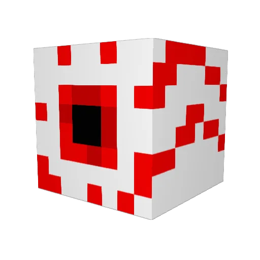 Sentient_bloom Minecraft avatar head, 3D render