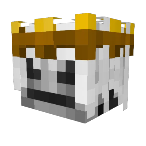 Sentinel_Nyx Minecraft avatar head, 3D render