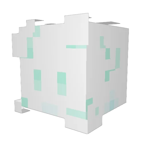 Senze3618 Minecraft avatar head, 3D render