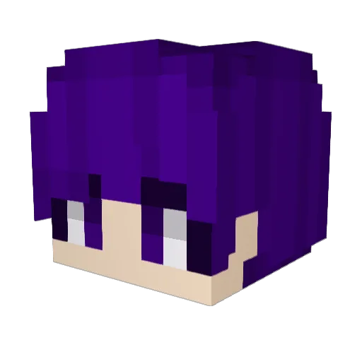 Seo_S_Ji Minecraft avatar head, 3D render