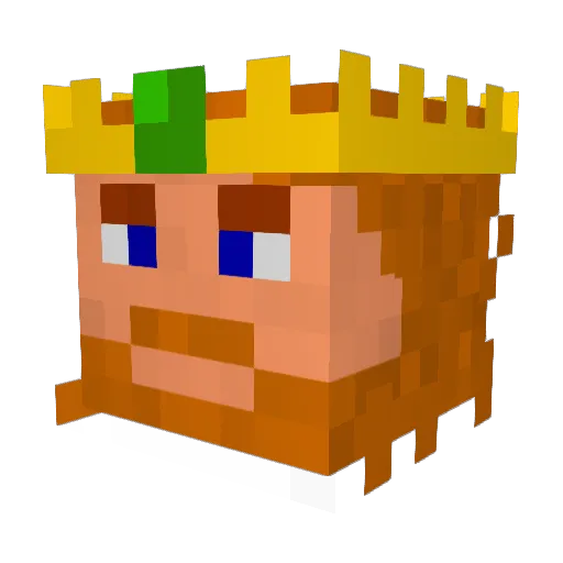 Seokjae7 Minecraft avatar head, 3D render