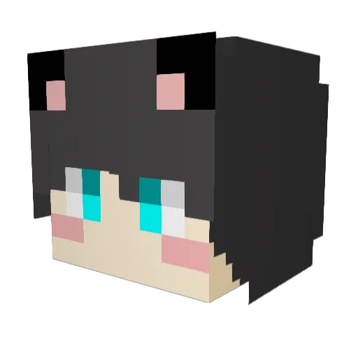 Seorang_ Minecraft avatar head, 3D render