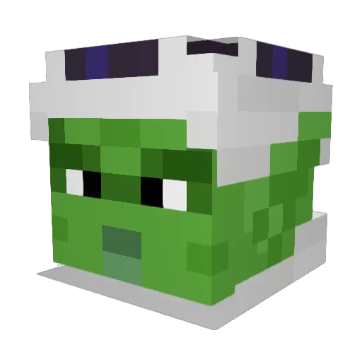 Seosh17 Minecraft avatar head, 3D render
