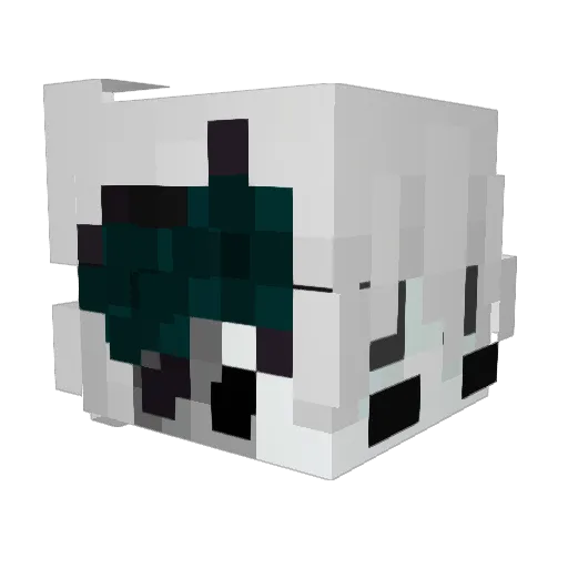 SepSnow01 Minecraft avatar head, 3D render