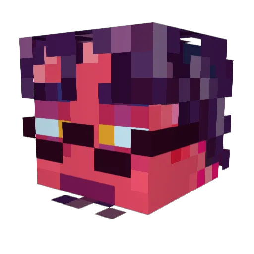 SepTact Minecraft avatar head, 3D render
