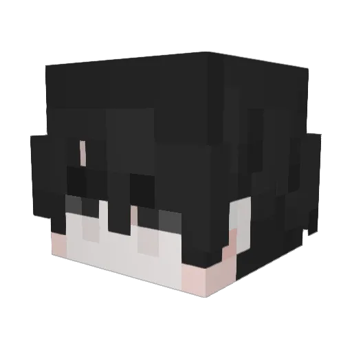 SeparateSoul Minecraft avatar head, 3D render