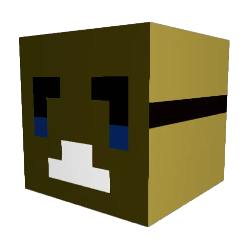 Separi05 Minecraft avatar head, 3D render