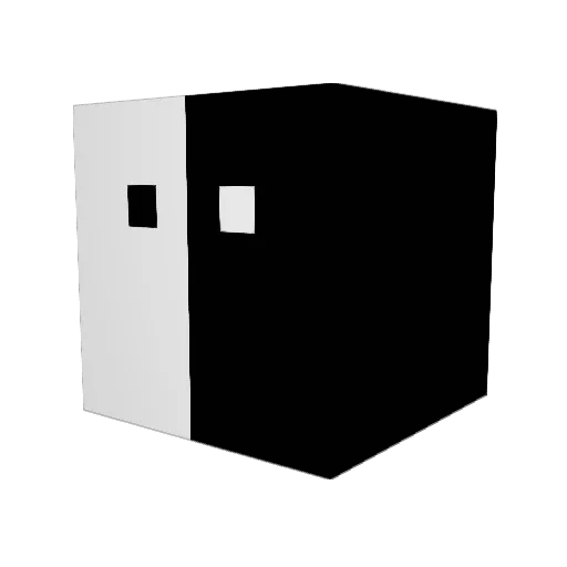 Separt1st Minecraft avatar head, 3D render