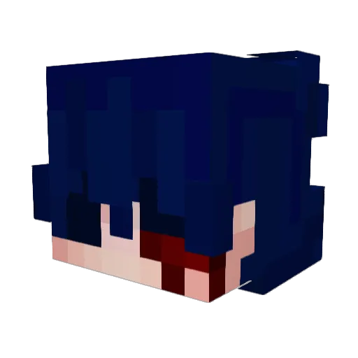 Sepehr_ Minecraft avatar head, 3D render