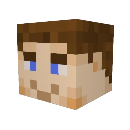 SephimEpharius Minecraft avatar head, 3D render