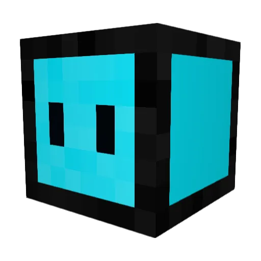 SephirothSmash Minecraft avatar head, 3D render