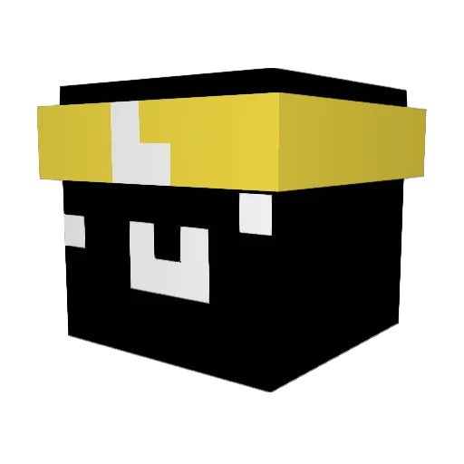 Sephrinn Minecraft avatar head, 3D render