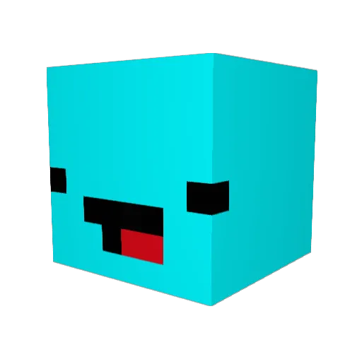 Sepp2006 Minecraft avatar head, 3D render