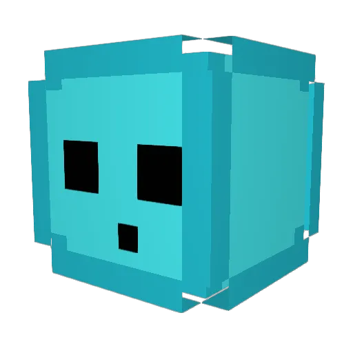 Septagon00 Minecraft avatar head, 3D render