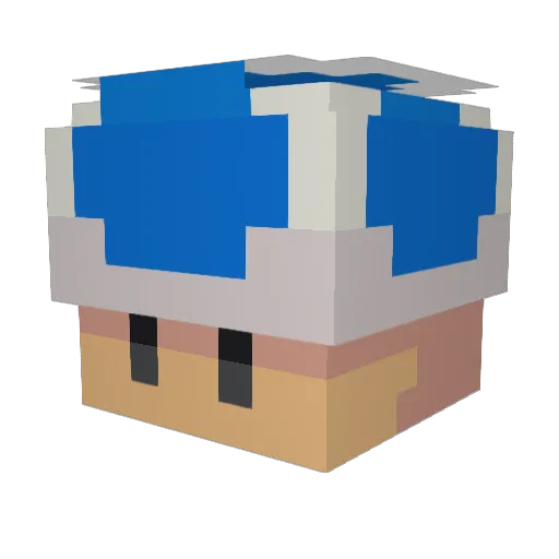 Septimus098 Minecraft avatar head, 3D render