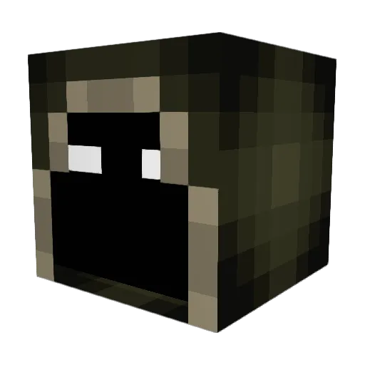 Sequana13 Minecraft avatar head, 3D render