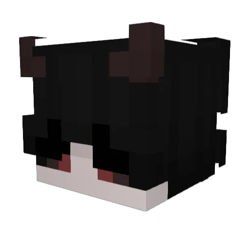 SerDemon Minecraft avatar head, 3D render