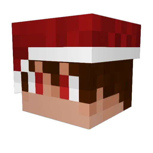 SerGy18 Minecraft avatar head, 3D render