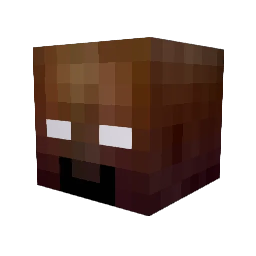 SerLich969 Minecraft avatar head, 3D render