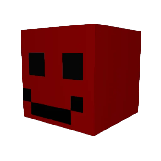 SerTmix Minecraft avatar head, 3D render