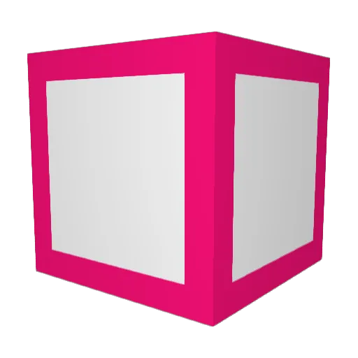 Seraph23 Minecraft avatar head, 3D render